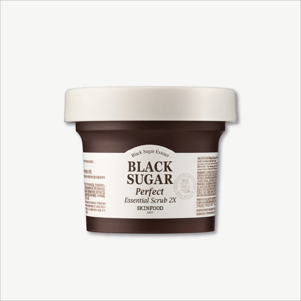 سكن فود مقشر السكر الأسود - بيرفيكت إسينشيال 2X (210جم)