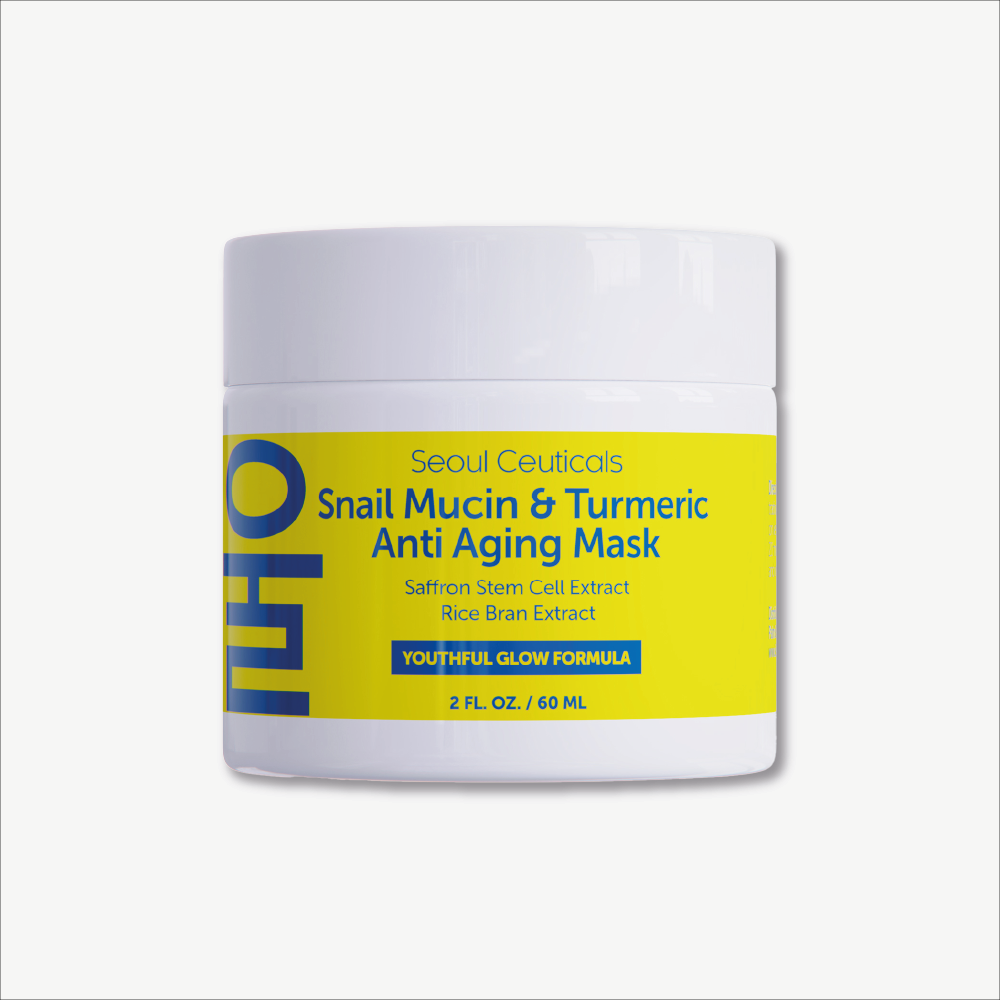 سيول قناع مستخلص الحلزون والكركم 60مل