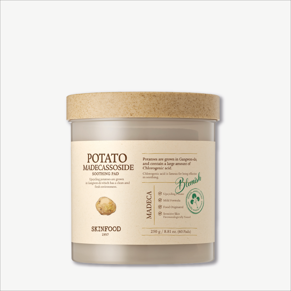 سكن فود مسحات البطاطس والماديكاسوسيد المُلطفة 250 جم (60 مسحة)